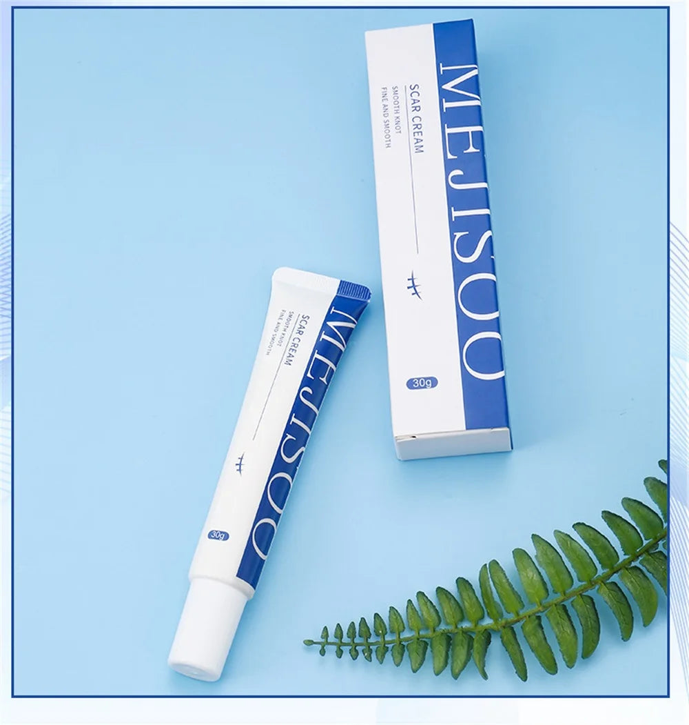 Scar Removal Cream Gel Remove Acne Spots Treatment Stretch Marks Burn Surgical Scar Repair Cream Smoothing Whitening Skin Beauty